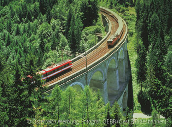 #19363 - Semmeringbahn Foto: OeBB Kalte Rinne- Viadukt 