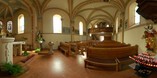 Osterschmuck in der Kirche Kaprun