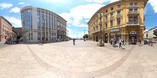 Zur Fußgängerzone in Rijeka