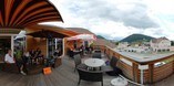 Terrasse mit Panoramablick - Cafe Restaurant DA MAX