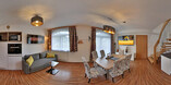 Panorama Suite Wohnbereich & Küche