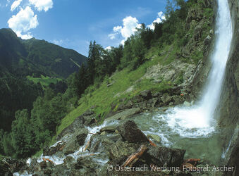 #24262 - Wasserfall im Pitztal /Tirol 